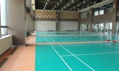 羽毛球地胶安装_怎么铺