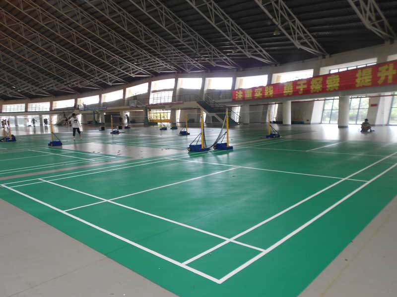 广东省珠海市北师大羽毛球地胶