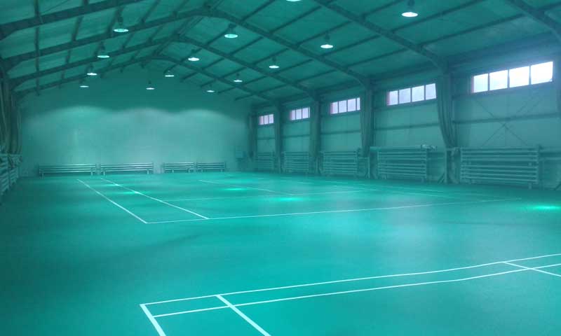 红花尔基金镇水电公司羽毛球地胶 内蒙古呼伦贝尔市红花尔基金镇水电公司羽毛球地胶