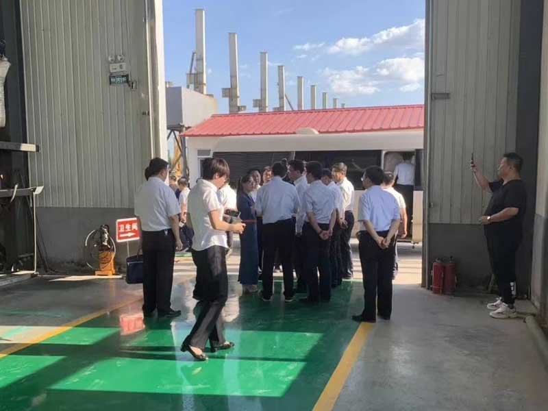 衡水市委常委领导指导工作 河北龙胶科技有限公司大事记